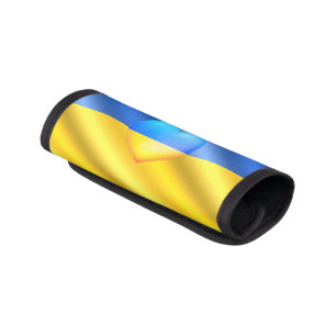 Ukraine - Peace - Ukrainian Flag - Freedom Luggage Handle Wrap