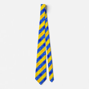 Ukraine - Peace - Ukrainian Flag Freedom Neck Tie