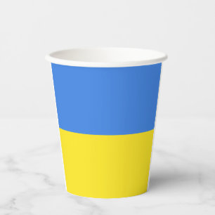 Ukraine - Peace - Ukrainian Flag - Freedom Paper Cups