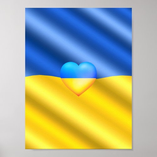 Ukraine _ Peace _ Ukrainian Flag _ Freedom  Poster