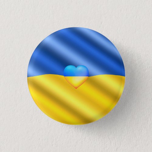 Ukraine _ Peace _ Ukrainian Flag _ Freedom Support Button