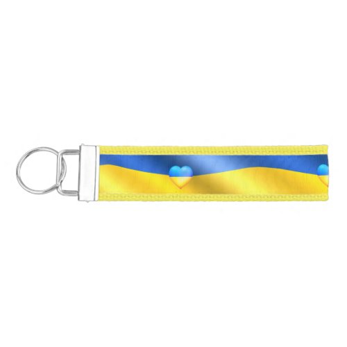 Ukraine _ Peace _ Ukrainian Flag _ Freedom  Wrist Keychain
