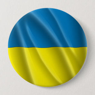 UKRAINE PINBACK BUTTON