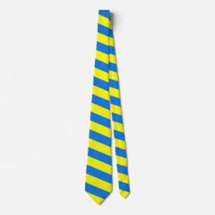 Ukraine Plain Flag Tie