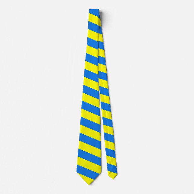 Ukraine Plain Flag Tie (Front)