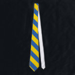 Ukraine Plain Flag Tie<br><div class="desc">Represent the Ukraine! This item features a simple design of the Ukrainian flag. Do you know a Ukrainian or Ukrainian-American who misses their home country and would like to be patriotic about their native nation? Travellers to Eastern Europe, Ukrainian-Americans, or the Ukrainians themselves will love to show their heritage and...</div>