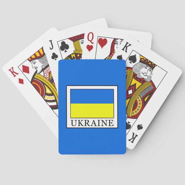 Ukraine Poker Cards (Back)