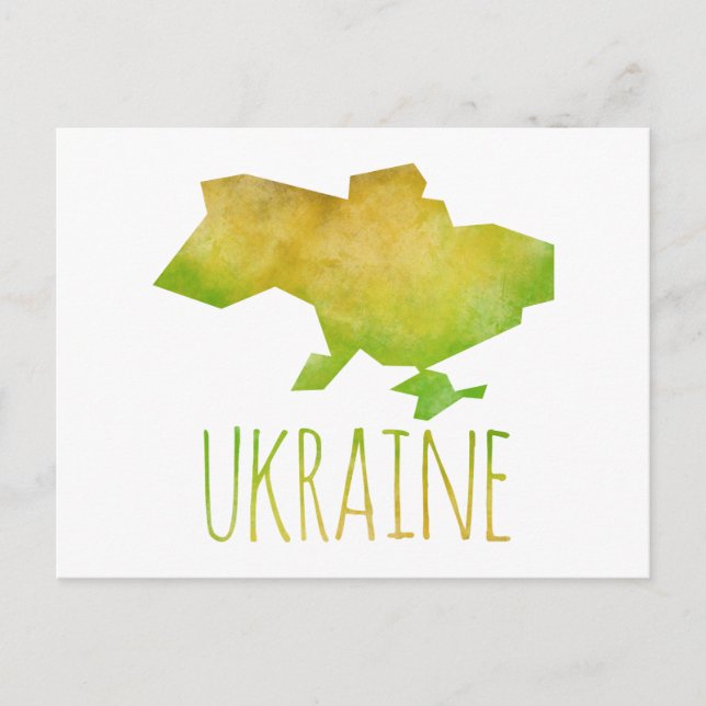 Ukraine Postcard (Front)