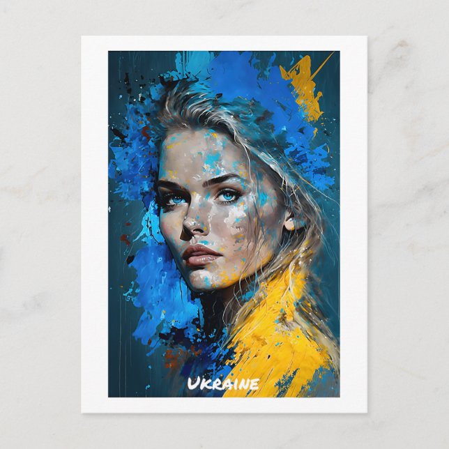 Ukraine Postcard - World of Women Collection (Front)