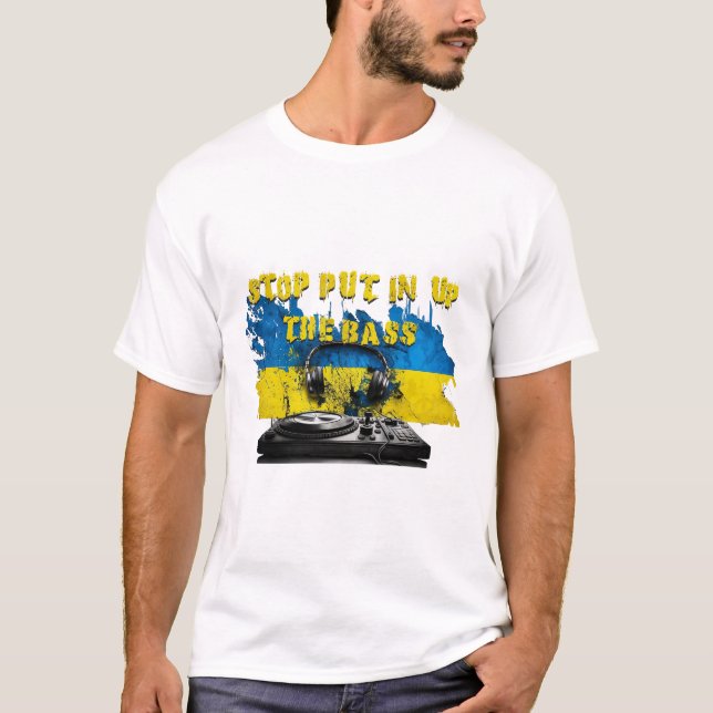 UKRAINE PUNS - SUPPORT UKRAINE  T-Shirt (Front)