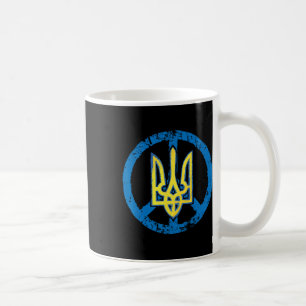 Ukraine Shirt Ukrainian Tryzub Trident Coffee Mug
