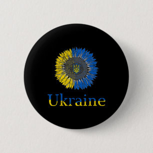 Ukraine Shirt Ukrainians Sunflower Vintage Ukraini Button