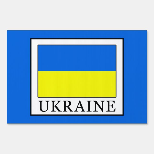 Ukraine Sign (Front)