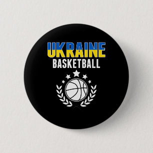 Ukraine Sketll Lovers Jersey - Ukrainian Flag Spor Button