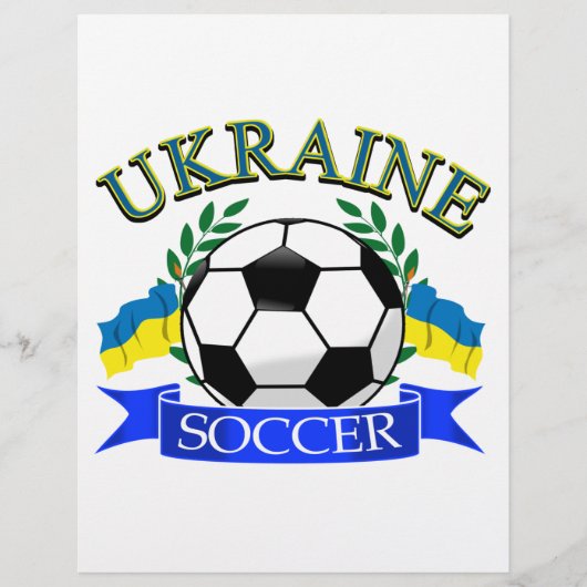 Ukraine soccer ball designs (Front)