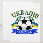 Ukraine soccer ball designs (Front/Back)