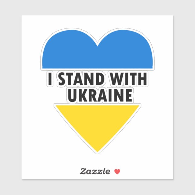 UKRAINE STICKER (Sheet)