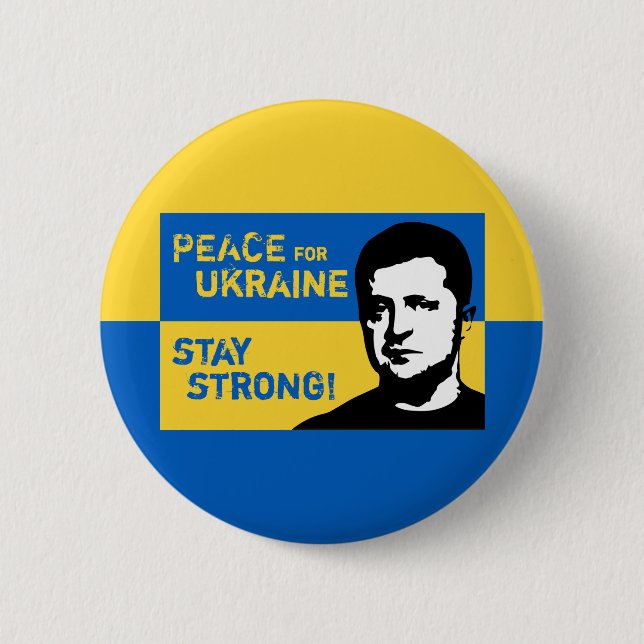 Ukraine – stoppt den sinnlosen Krieg! Button (Front)