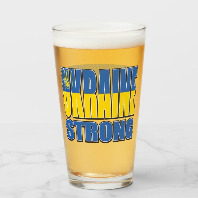 Ukraine Strong Glass (Front Filled)