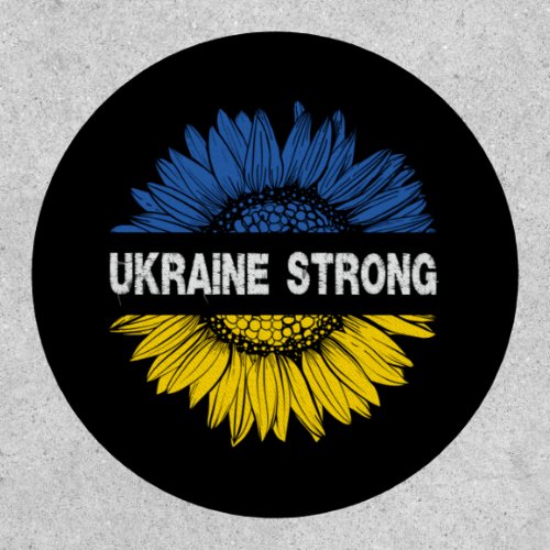 Ukraine Strong Sunflower Patch