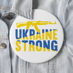 Ukraine Strong Support for Ukraine Button