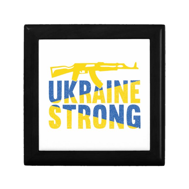 Ukraine Strong Support for Ukraine Gift Box (Front)