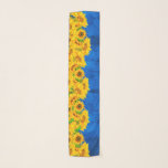 Ukraine Sunflower Banner Scarf<br><div class="desc">Standing strong in support of the people of Ukraine,  sunflowers symbolize peace. Wishing for peace and unity the world over.</div>