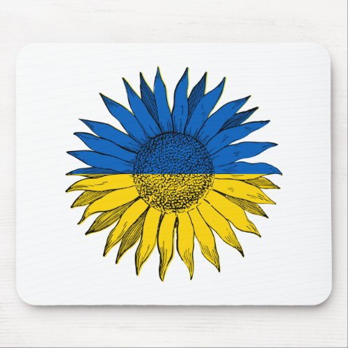 Ukraine  Sunflower Mouse Pad