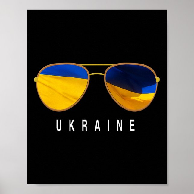 Ukraine Sungles  Poster (Front)