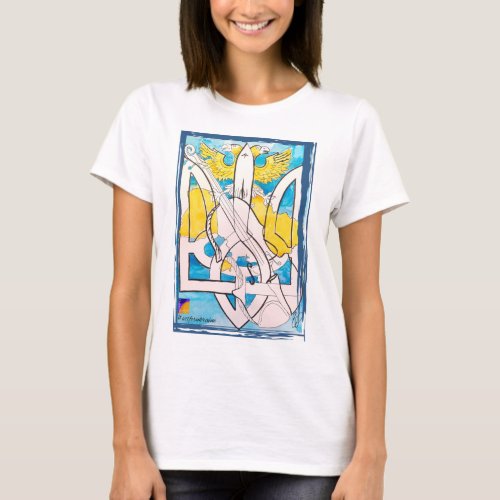 Ukraine Support Art for Ukraine T_shirt