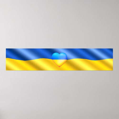 Ukraine _ Support _ Freedom Peace _ Ukrainian Flag Poster