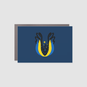 Ukraine support -Stand with Ukraine !!! Car Magnet