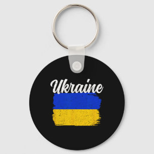 Ukraine Support Ukraine Flag Freedom Solidarity  Keychain