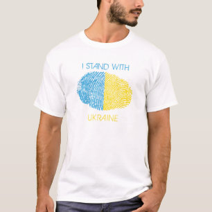 Ukraine T-Shirt Ukrainian Roots Nationality Herita