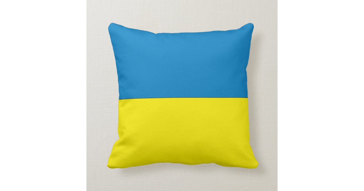 Ukraine Throw Pillow