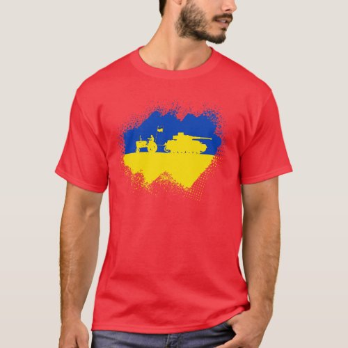 Ukraine Tractor Freedom T_Shirt