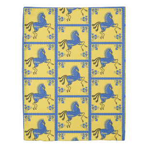 Ukraine Traditional Slavic Folk Art   Duvet Cover