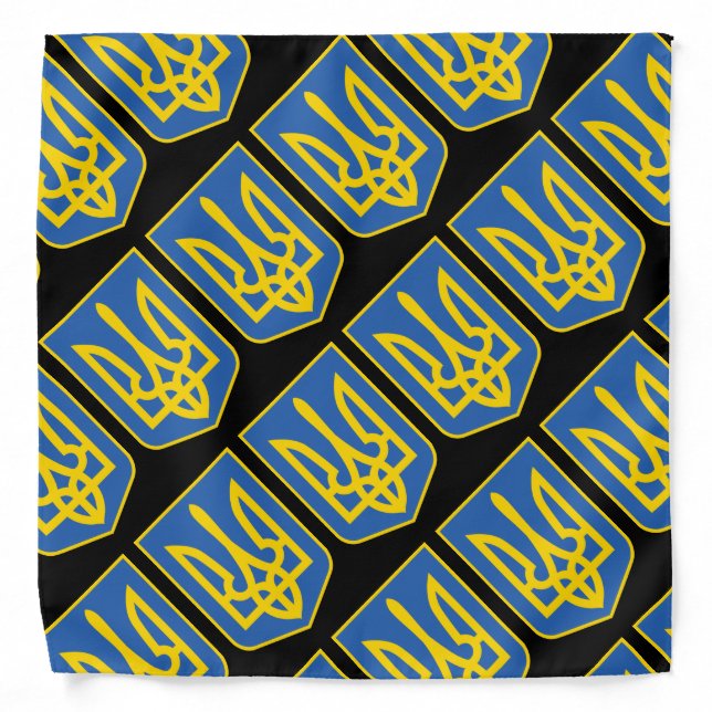 Ukraine Trident Bandana (Front)