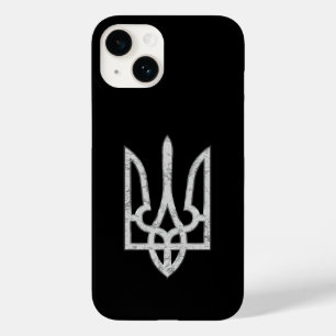 Ukraine Trident Gerfalcon Crest dented Case-Mate iPhone 14 Case