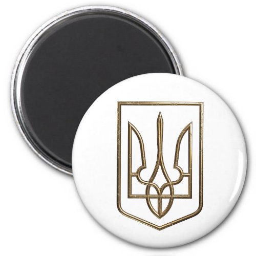 Ukraine Trident Gerfalcon Symbol Magnet