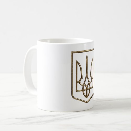 Ukraine Trident Gerfalcon Symbol Shirt Coffee Mug
