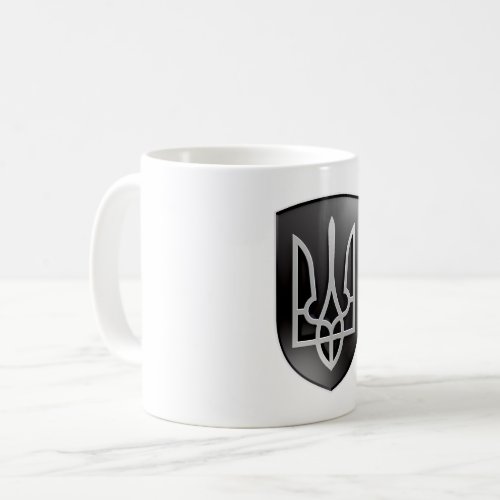 Ukraine Trident Shield Coffee Mug