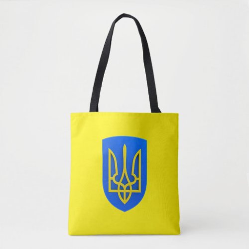 Ukraine Trident Shield Tote Bag