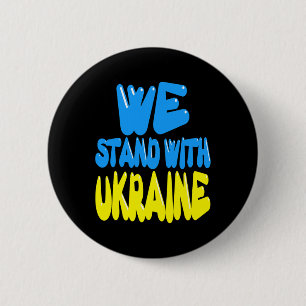 Ukraine Trident Ukraine Flag Ukrainian Flag Ukrain Button