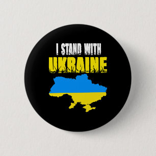 Ukraine Trident Ukraine Flag Ukrainian Flag Ukrain Button