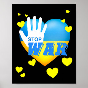 Ukraine Trident Ukraine Flag Ukrainian Flag Ukrain Poster