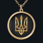 Ukraine (Tryzub) Golden Trident unisex Pendant<br><div class="desc">Ukraine (Tryzub) Golden Trident unisex Pendant -
Makes a Great Gift!</div>