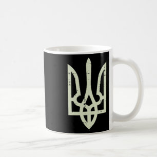 Ukraine Tryzub Symbol Pocket Ukraine Trident Men W Coffee Mug