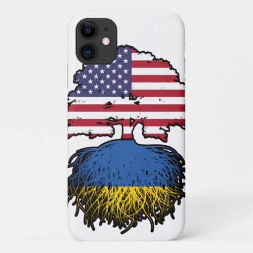 Ukraine Ukrainian American USA United States iPhone 11 Case