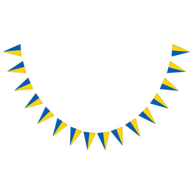 Ukraine, Ukrainian Bunting Flags (All)